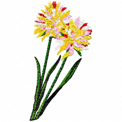 Flowers And Tree Embroidery Design 3 Flowers And Tree Embroidery Design 3